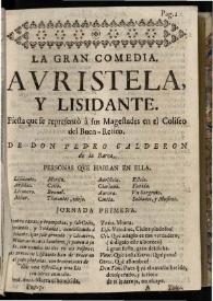 Auristela y Lisidante