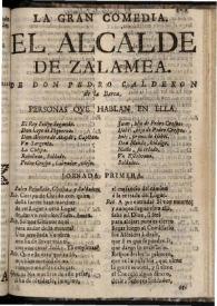 El alcalde de Zalamea