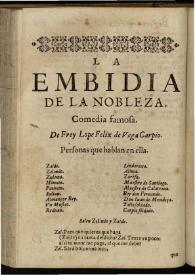 La Embidia de la Nobleza