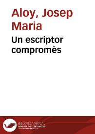 Un escriptor compromès