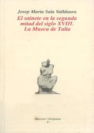 El sainete en la segunda mitad del siglo XVIII: la Mueca de Talía