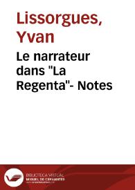 Le narrateur dans 