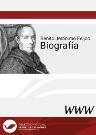 Benito Jerónimo Feijoo. Biografía