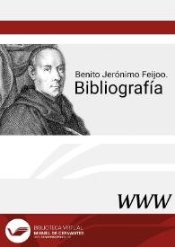 Benito Jerónimo Feijoo. Bibliografía