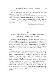 Dos obispos de Teano, setabenses y homónimos (Contribución a la genealogía de los Borjas)