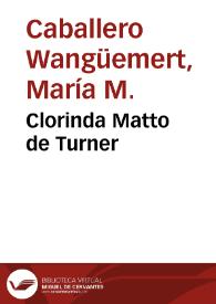 Clorinda Matto de Turner