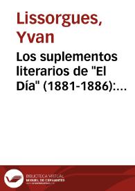 Los suplementos literarios de 