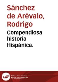 Compendiosa historia Hispánica.