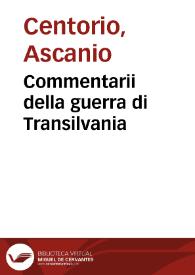 Commentarii della guerra di Transilvania