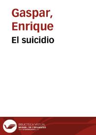 El suicidio