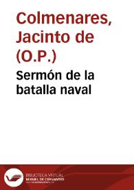 Sermón de la batalla naval