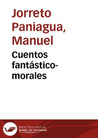 Cuentos fantástico-morales