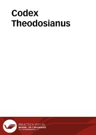 Codex Theodosianus