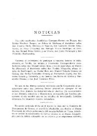 Noticias. Boletín de la Real Academia de la Historia, tomo 80 (junio 1922). Cuaderno VI