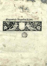 Elegantiole Augustini Datti