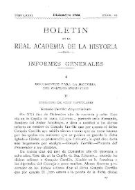 Documentos para la historia del Cabildo seguntino [II]