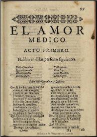 El amor medico