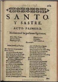 Santo y sastre