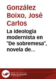 La ideología modernista en 