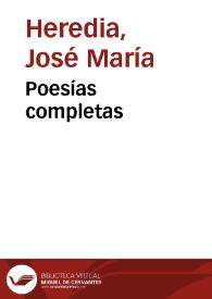 Poesías completas