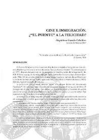 Cine e inmigración. ¿