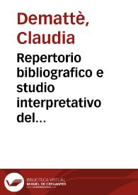 Repertorio bibliografico e studio interpretativo del teatro cavalleresco spagnolo del sec. XVII: [Juan Pérez de Montalbán, pp. 52-55, 105-112]