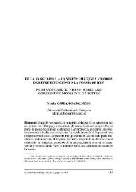 De la vanguardia a la visión: imágenes y modos de representación en la poesía de H. D. = From vanguard to vision: images and representing modes in H. D.'s poetry