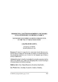 Perspectiva lingüística-semiótica necesaria en el valor de la marca = Necessary linguistics-semiotics perspective in the value´s branding study