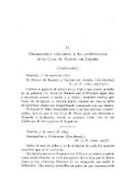 Documentos referentes a las postrimerías de la Casa de Austria. [1694]. (Continuación)