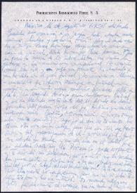 Carta de Francisco Rabal a su familia. México, 16 de agosto de 1958