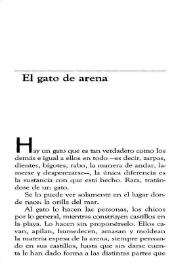 El gato de arena