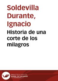 Historia de una corte de los milagros