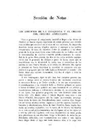 Los eruditos de la Conquista y el origen del hombre americano