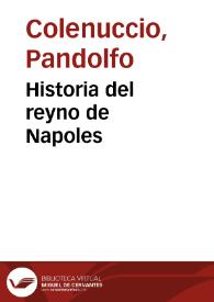 Historia del reyno de Napoles