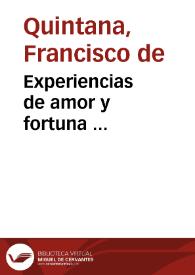 Experiencias de amor y fortuna ...