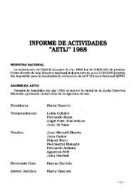 Informe de actividades 