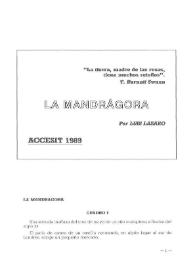 La mandrágora