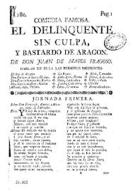 El delinquente sin culpa, y Bastardo de Aragon