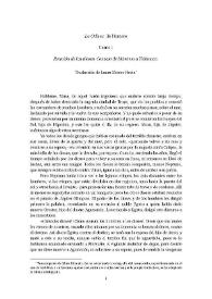 La Odisea. Canto I : Reunión de los dioses. Consejo de Minerva a Telémaco