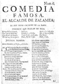 El alcalde de Zalamea