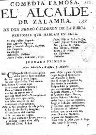 El alcalde de Zalamea