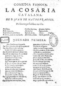 La cosaria [sic] catalana