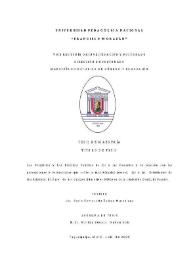 Los prejuicios y las prácticas sexistas de los y las docentes y su relación con las percepciones y valoraciones que sobre la masculinidad poseen los y las estudiantes de bachillerato : El caso de los Centros Educativos Públicos de la ciudad de Danlí, El Paraíso