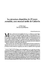 La estructura dramática de 