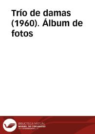 Trío de damas (1960). Álbum de fotos