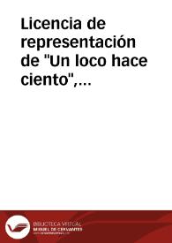 Licencia de representación de 