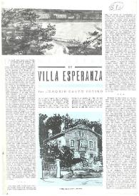 Memorias de Villa Esperanza