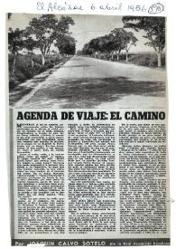 Agenda de viaje : El camino