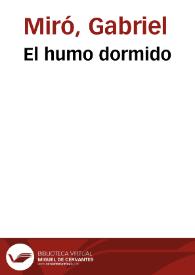 El humo dormido