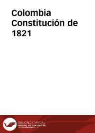 Constitución de 1821